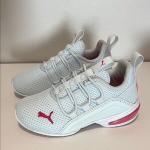 Puma Kids' Light Blue & Hot Pink Sneakers Size 8C